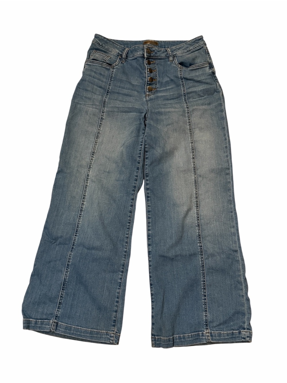 Kut From the Kloth - Meg High-Waist Wide Leg Women's Jeans - Light Blue